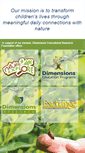 Mobile Screenshot of dimensionsfoundation.org